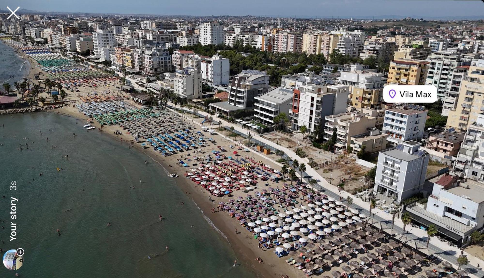 Hotel Vila Max Durres Exterior photo